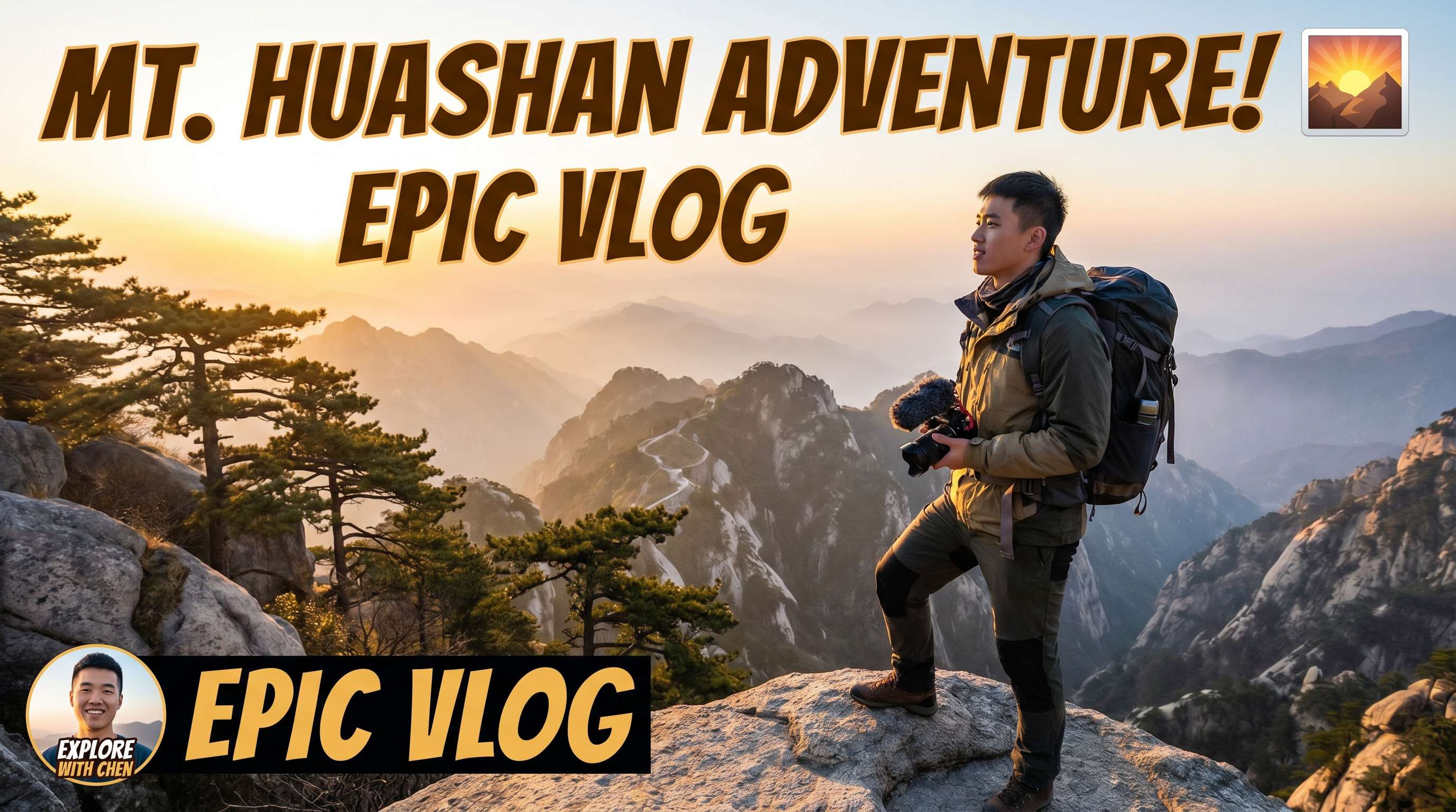 菠萝视频旅行Vlog：华山探险生活视频分享，fqme4z.cn